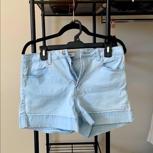 High Waist Denim Shorts